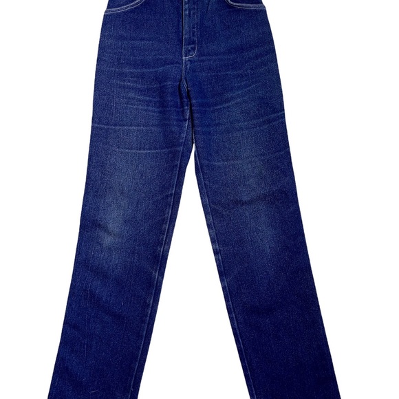 Vintage 70s 80s C'est Magnifique Straight Leg High Waist Jeans - Picture 4 of 13